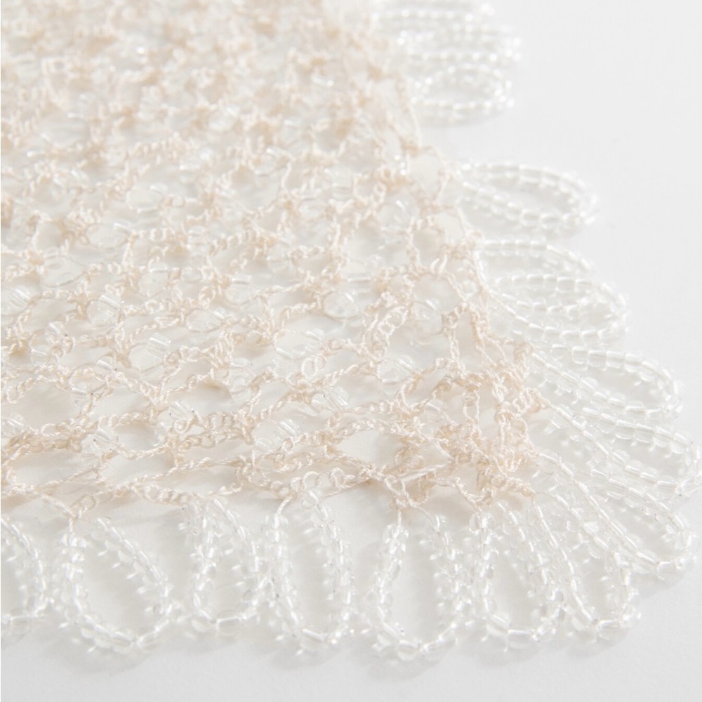 Elegant beaded pareo.